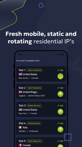 StarVPN: Private & Secure VPN для Android — скриншот 3