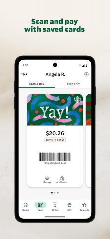 Starbucks для Android — скриншот 5