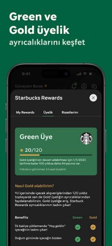 Starbucks Türkiye для Android — скриншот 3