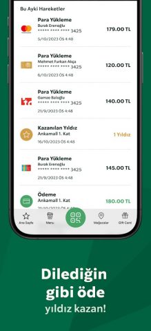 Starbucks Türkiye для Android — скриншот 4