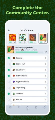 Stardew Valley Tracker для Android — скриншот 3