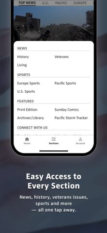 Stars & Stripes: Military News для iOS — скриншот 5