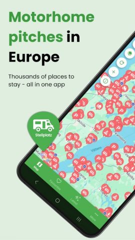 Stellplatz Europe для Android — скриншот 1