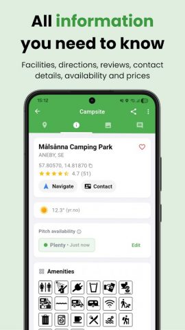 Stellplatz Europe для Android — скриншот 3