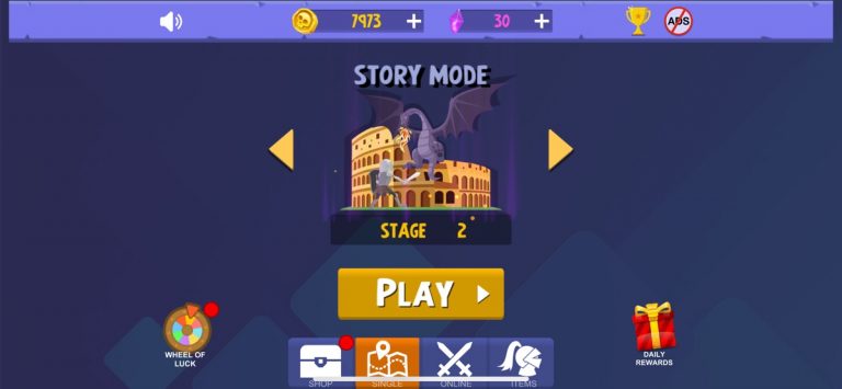 Stickman Party: 2 Player Games для iOS — скриншот 1