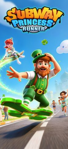 Subway Princess Runner для iOS — скриншот 1