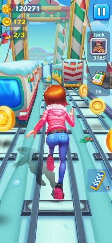 Subway Princess Runner для iOS — скриншот 2