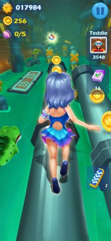 Subway Princess Runner для iOS — скриншот 3