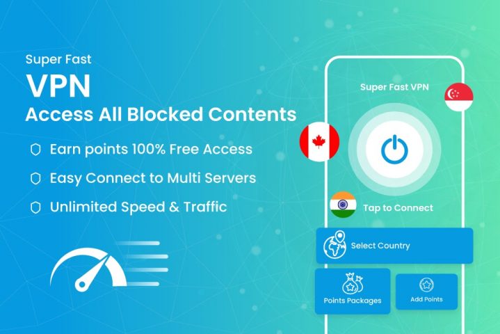 Супер VPN: Мастер быстрого VPN для Android — скриншот 1