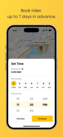 TADA – Ride Hailing для iOS — скриншот 4