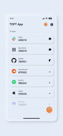 TOTP Authenticator: 2FA MFA для Android — скриншот 3