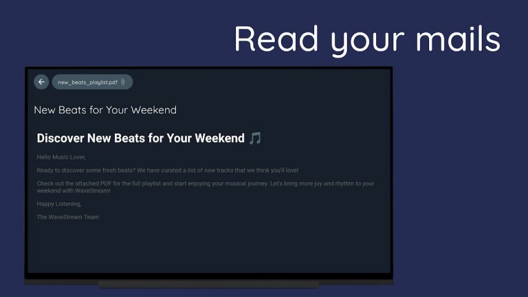 TVmail для Android — скриншот 5