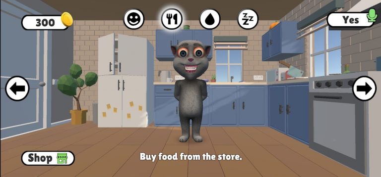 Talking Jack – Virtual Pet Cat для Android — скриншот 3