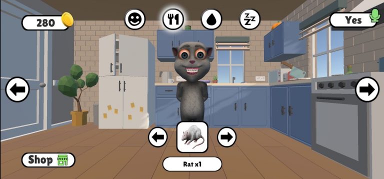 Talking Jack – Virtual Pet Cat для Android — скриншот 4