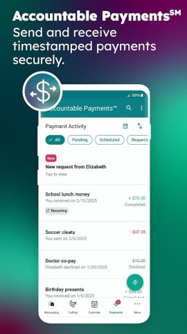 TalkingParents: Co-Parent App для Android — скриншот 4
