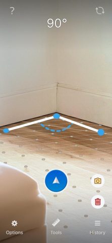 Tape Measure Линейка и Рулетка для iOS — скриншот 4