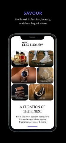 Tata CLiQ Luxury Shopping App для iOS — скриншот 2