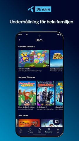 Telenor Stream для Android — скриншот 3