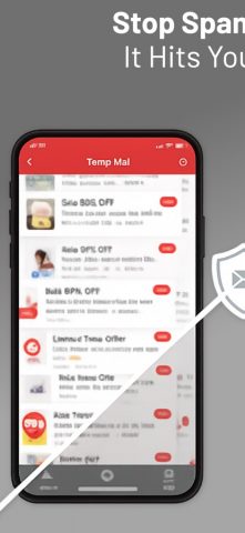 Temp Mail для iOS — скриншот 2