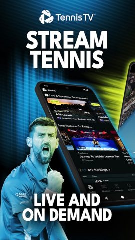 Tennis TV — Live Streaming для Android — скриншот 1