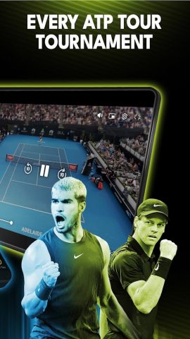 Tennis TV — Live Streaming для Android — скриншот 2