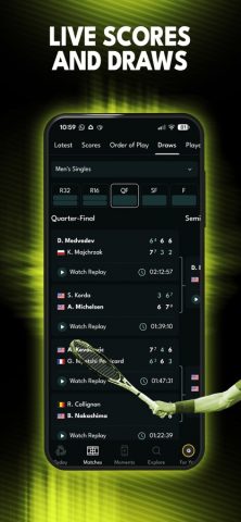 Tennis TV — Live Streaming для iOS — скриншот 4
