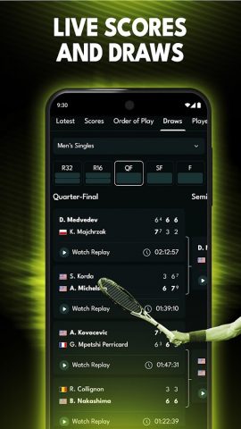 Tennis TV — Live Streaming для Android — скриншот 4