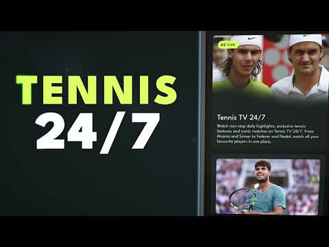 Tennis TV — Live Streaming для Android — официальный трейлер