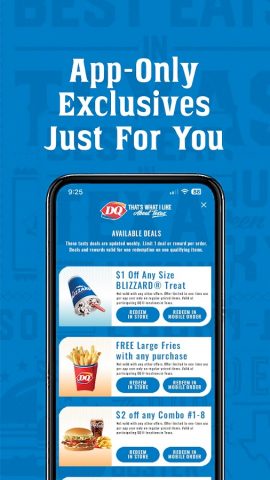 Texas Dairy Queen для Android — скриншот 4
