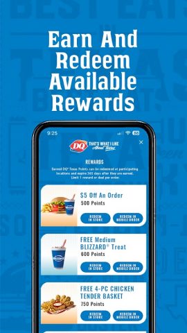Texas Dairy Queen для Android — скриншот 5