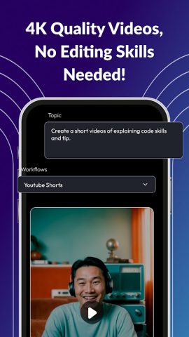 Text to Video Generator AI для Android — скриншот 2