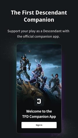 The First Descendant Companion для Android — скриншот 1