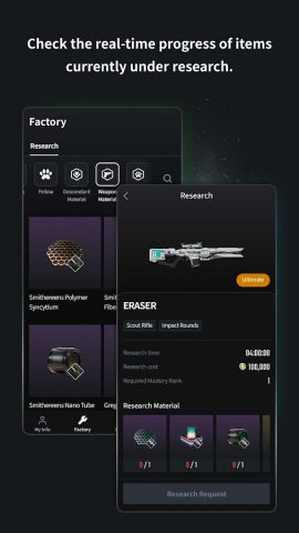 The First Descendant Companion для Android — скриншот 5