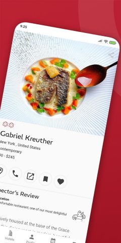 The MICHELIN Guide для Android — скриншот 1