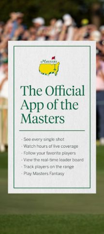 The Masters Golf Tournament для Android — скриншот 1