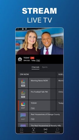 The NBC App — Stream TV Shows для Android — скриншот 3