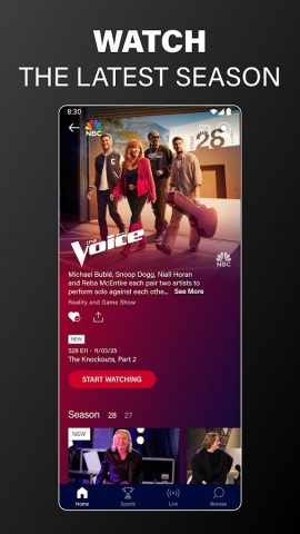 The NBC App — Stream TV Shows для Android — скриншот 5