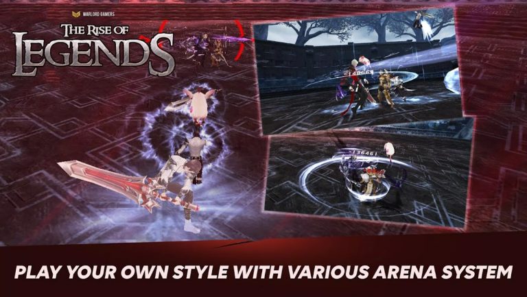 The Rise of Legends для Android — скриншот 1