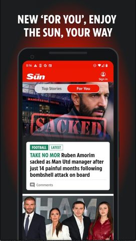 The Sun Mobile — Daily News для Android — скриншот 2