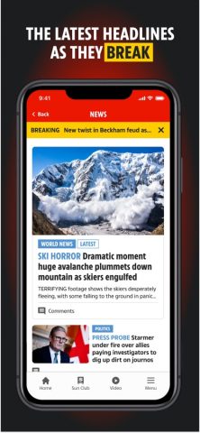 The Sun Mobile — Daily News для iOS — скриншот 4