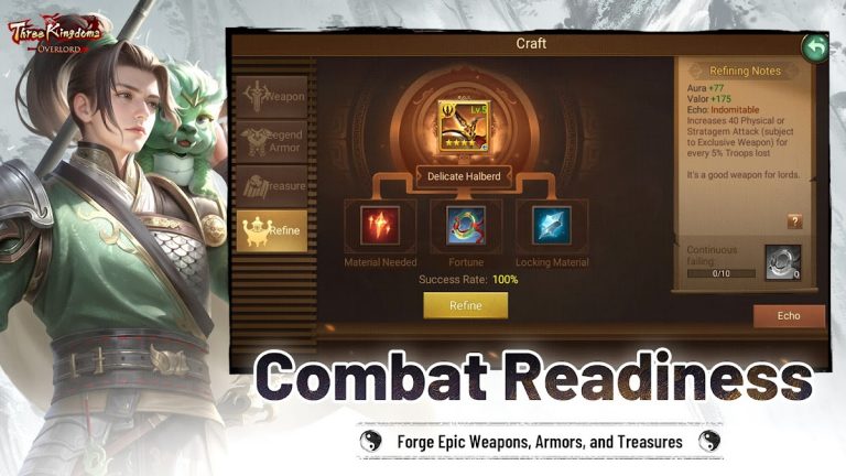 Three Kingdoms: Overlord для Android — скриншот 4