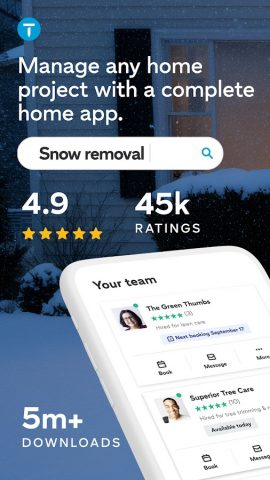 Thumbtack: Hire Service Pros для Android — скриншот 1