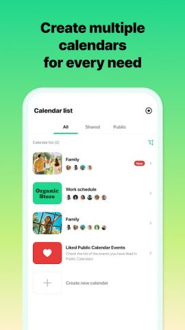 TimeTree — Shared Calendar для Android — скриншот 4
