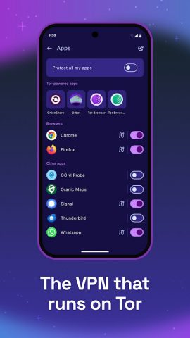 Tor VPN Beta для Android — скриншот 3