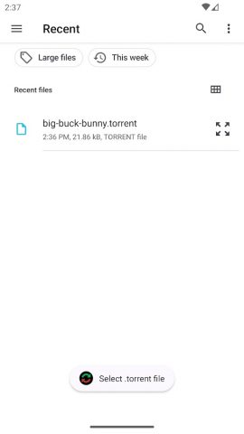 Torrent Magnet Converter для Android — скриншот 2