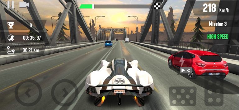 Traffic Driving Car Simulator для iOS — скриншот 3