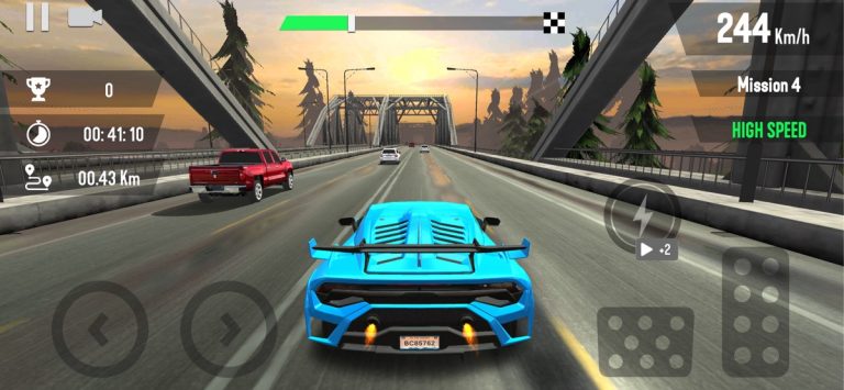 Traffic Driving Car Simulator для iOS — скриншот 4