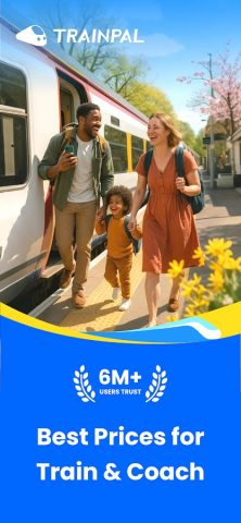 TrainPal — Cheap Train Tickets для Android — скриншот 1