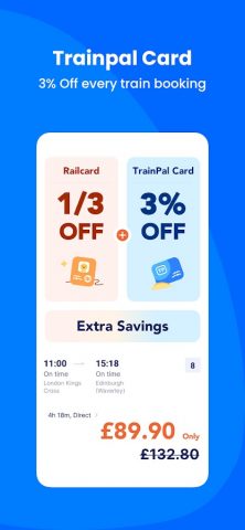 TrainPal — Cheap Train Tickets для Android — скриншот 4
