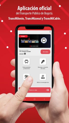 TransMi App | TransMilenio для Android — скриншот 2
